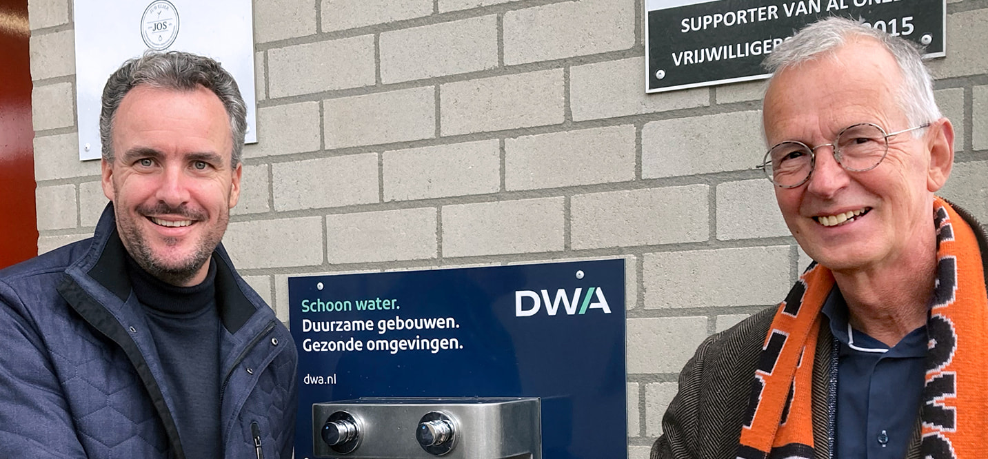 Het tapwaterpunt bij De Jodan Boys: een slimme stap voor water en welzijn in Gouda