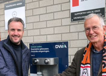 Het tapwaterpunt bij De Jodan Boys: een slimme stap voor water en welzijn in Gouda