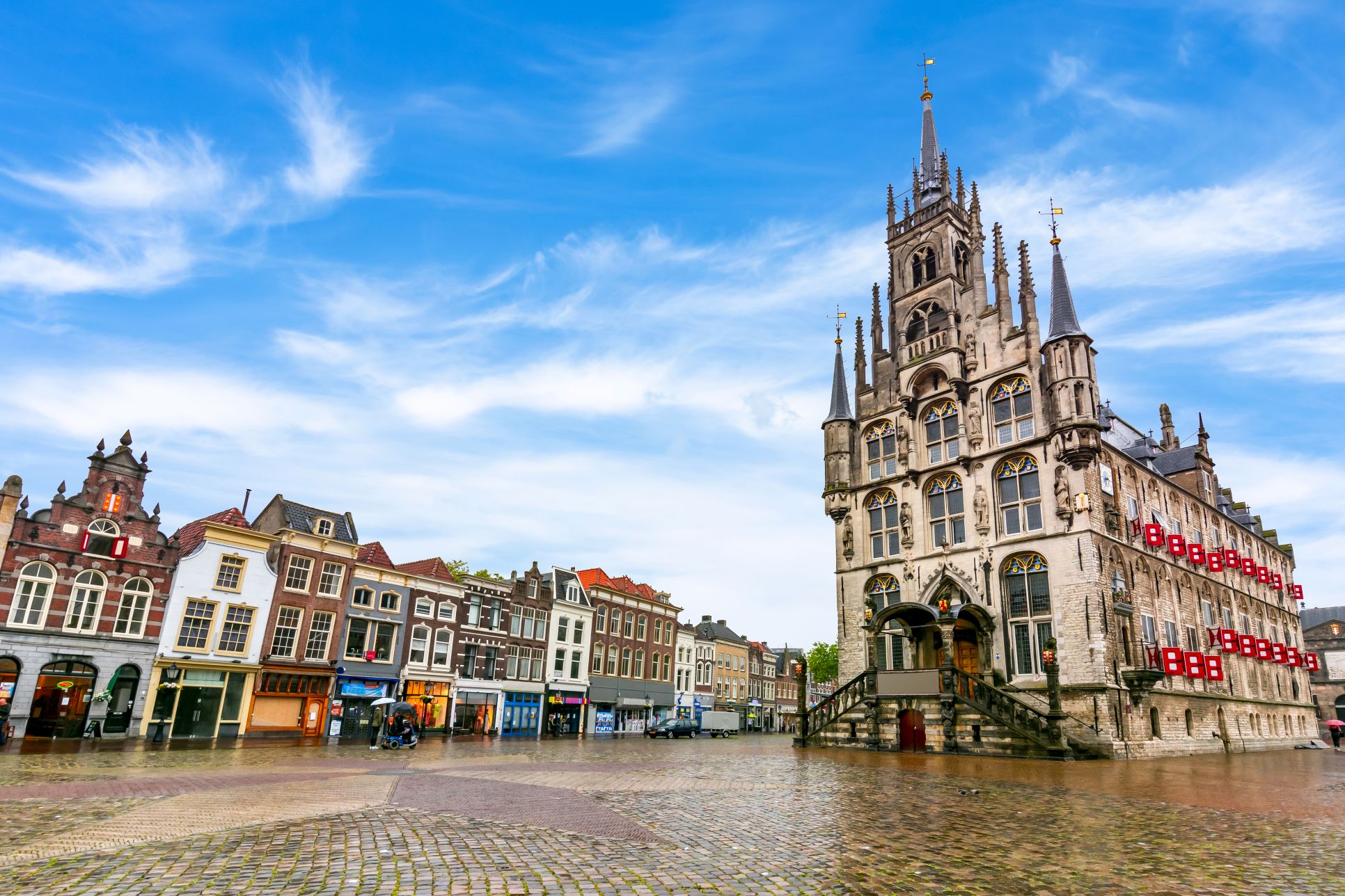 Stadhuis Gouda, Zuid-Holland, Gouda, Markt